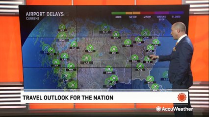 Here's your travel outlook for March 13