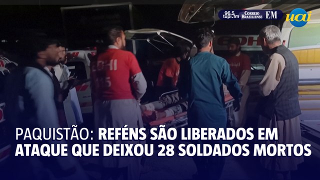 Reféns são liberados em ataque a trem que deixou 28 soldados mortos no Paquistão
