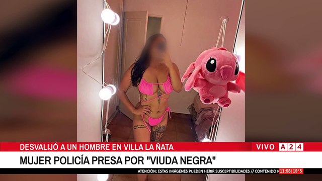 🔴 POLICÍA Y VIUDA NEGRA DETENIDA