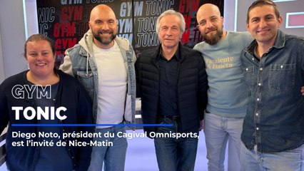 Diego Noto, président du Cagival Omnisports,  est l’invité de Gym Tonic