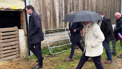 La Ministre de l'Agriculture en visite dans la Loire
