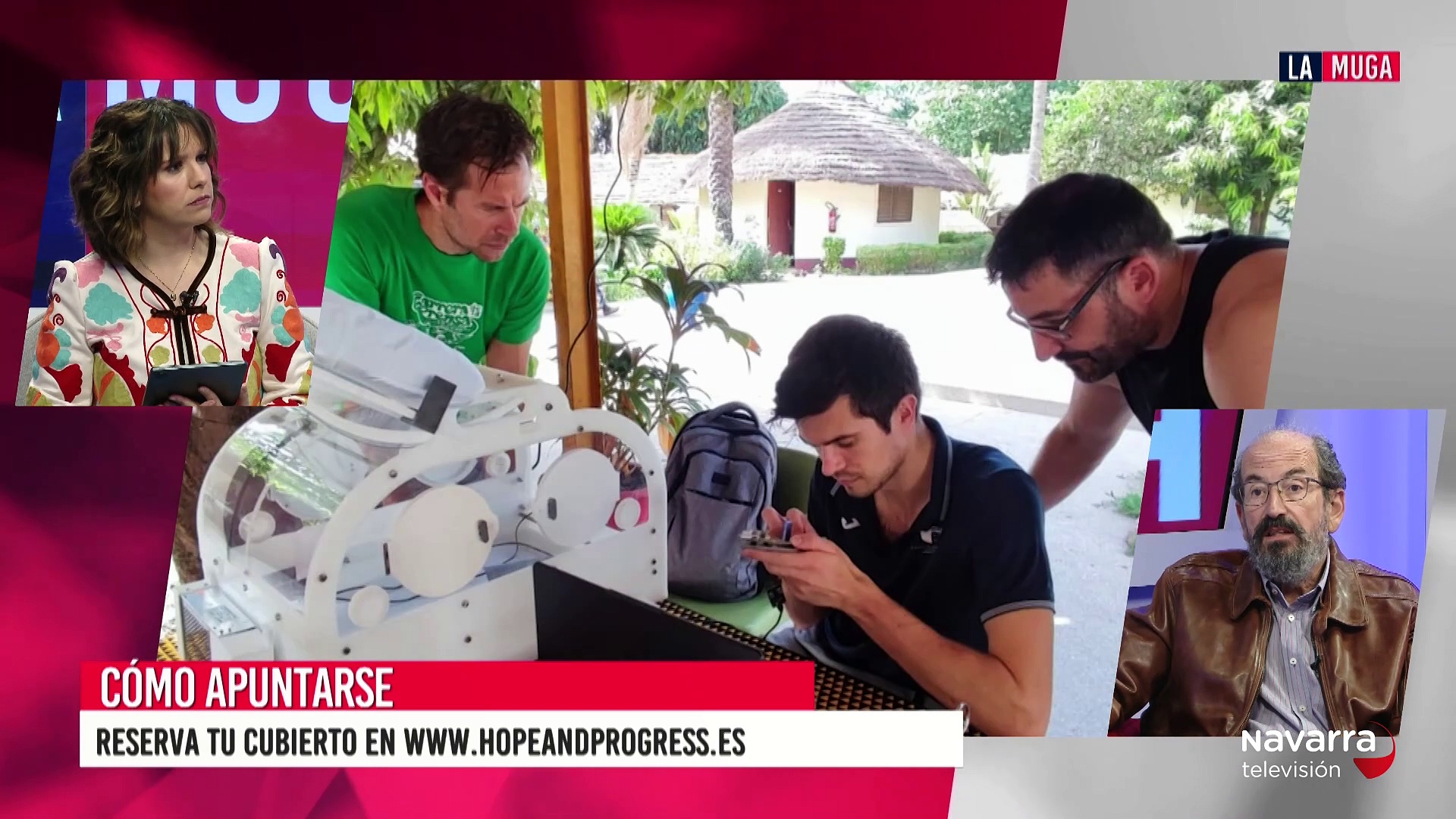 Gala benéfica de Hope and Progress el 28 de marzo en el Hotel Iruña Park
