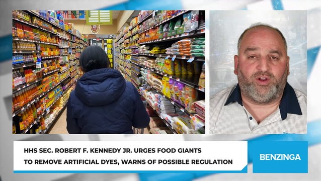 HHS Sec. Robert F. Kennedy Jr. Urges Food Giants to Remove Artificial Dyes, Warns of Possible Regulation