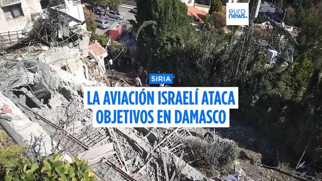 La aviación israelí ataca objetivos terroristas en Damasco, según el ministro de Defensa