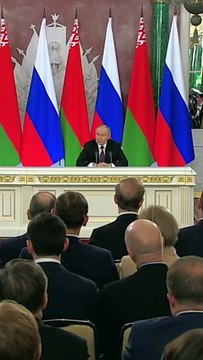 Vladimir Poutine est faorable pour arrêter les combats en Ukraine mais pose des conditions