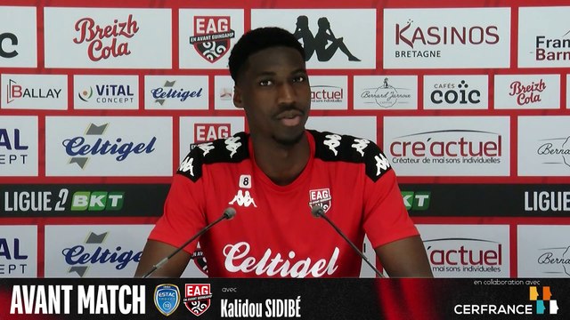 ESTAC - EAG : le point presse de Kalidou Sidibé