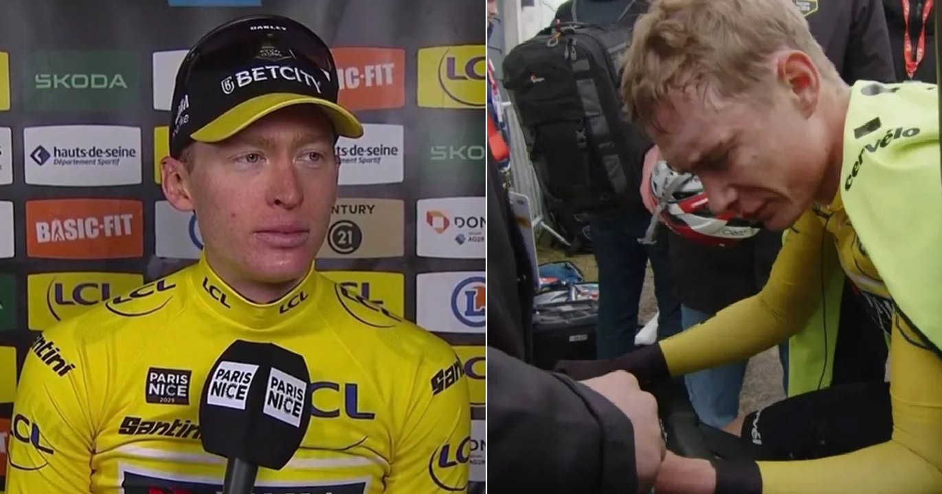 Cyclisme - Paris-Nice 2025 - Matteo Jorgenson : "Je suis inquiet pour la santé de Jonas Vingegaard..."