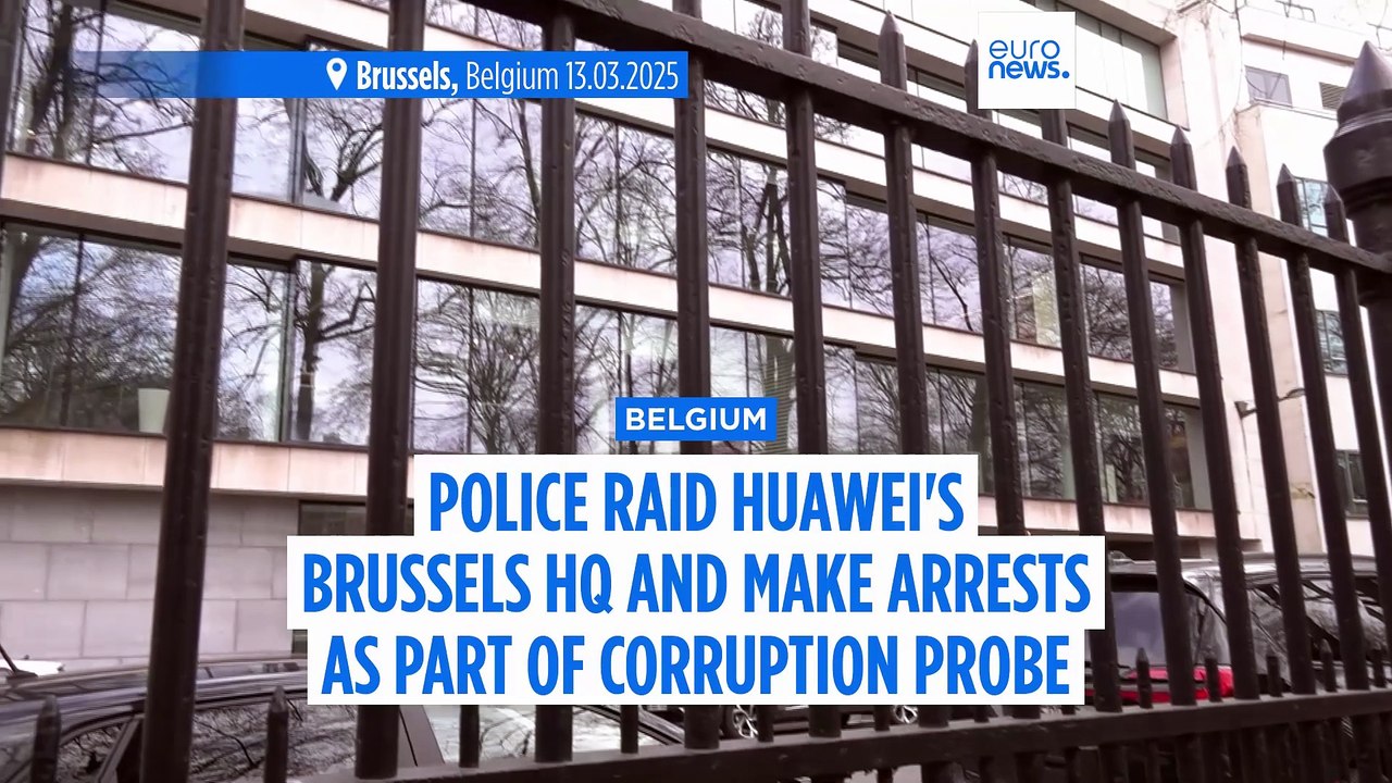 Belgian police search Huawei offices and make arrests amid European Parliament corruption probe