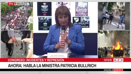 📢 PATRICIA BULLRICH: "VAMOS A DENUNCIAR AL INTENDENTE ESPINOZA"