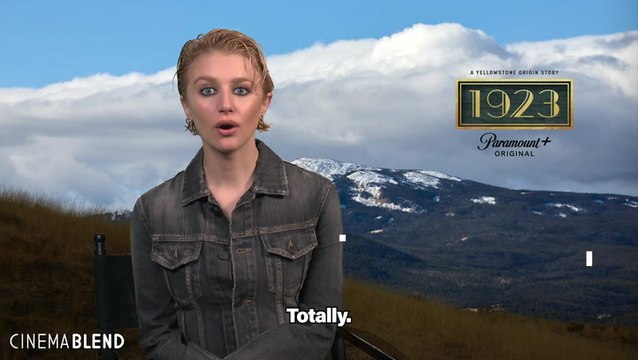 '1923’s' Julia Schlaepfer Had An Iconic Reaction When We Said Alex Reminds Us Of Kelly Reilly’s Beth From 'Yellowstone'