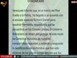 Venezuela y EE.UU. llegan a acuerdo para repatriar a compatriotas migrantes