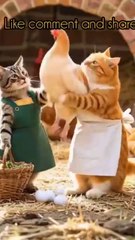The couple cat male and female Cate cooking and a loving stories _kittytv _catboysparadise _catperso(360P)