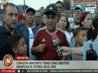 Miranda | Proyecto Corazón Vinotinto entregó kits deportivos a escuelas de fútbol en Petare