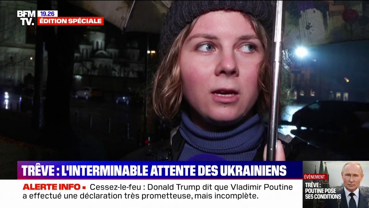 "Poutine ne tient jamais ses promesses": les Ukrainiens peu confiants à propos d'une trêve