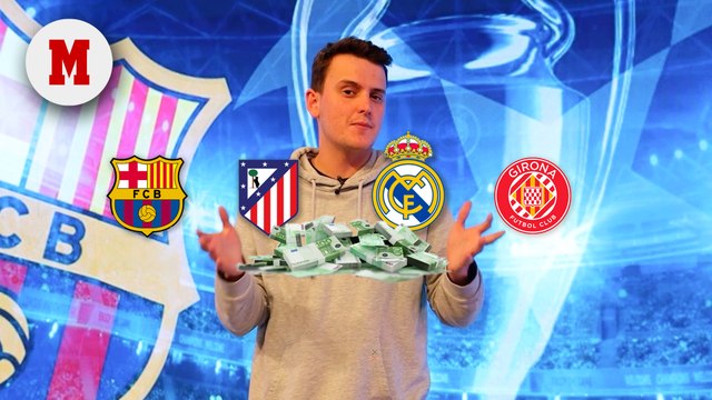 Los ingresos de los equipos españoles en Champions League
