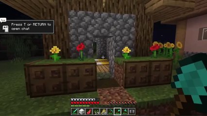 DESTROYING Minecraft villages with Diamond Equipment!