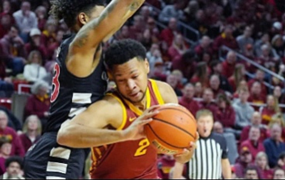 Iowa State basketball's Curtis Jones puts on a first-half show vs BYU in Big 12 Tournament