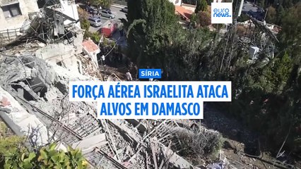 Força aérea israelita atinge alvos terroristas em Damasco, afirma o ministro da Defesa