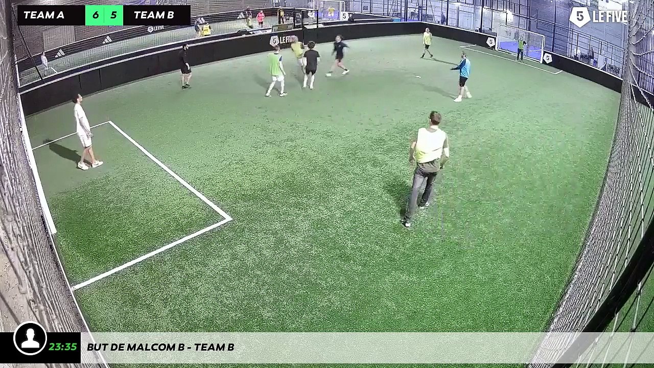 But de Malcom B - Team B