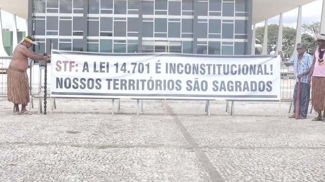 Centenares de indígenas protestan en Brasilia para exigir justicia y protección tras nuevo asesinato en sus tierras