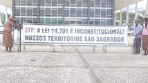 Centenares de indígenas protestan en Brasilia para exigir justicia y protección tras nuevo asesinato en sus tierras