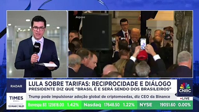 Lula se declara sobre tarifas dos EUA, citando retaliação como última opção; Julia Lindner comenta
