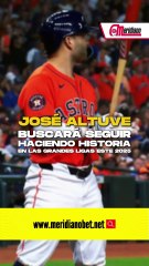 ¡José Altuve buscará seguir haciendo historia!