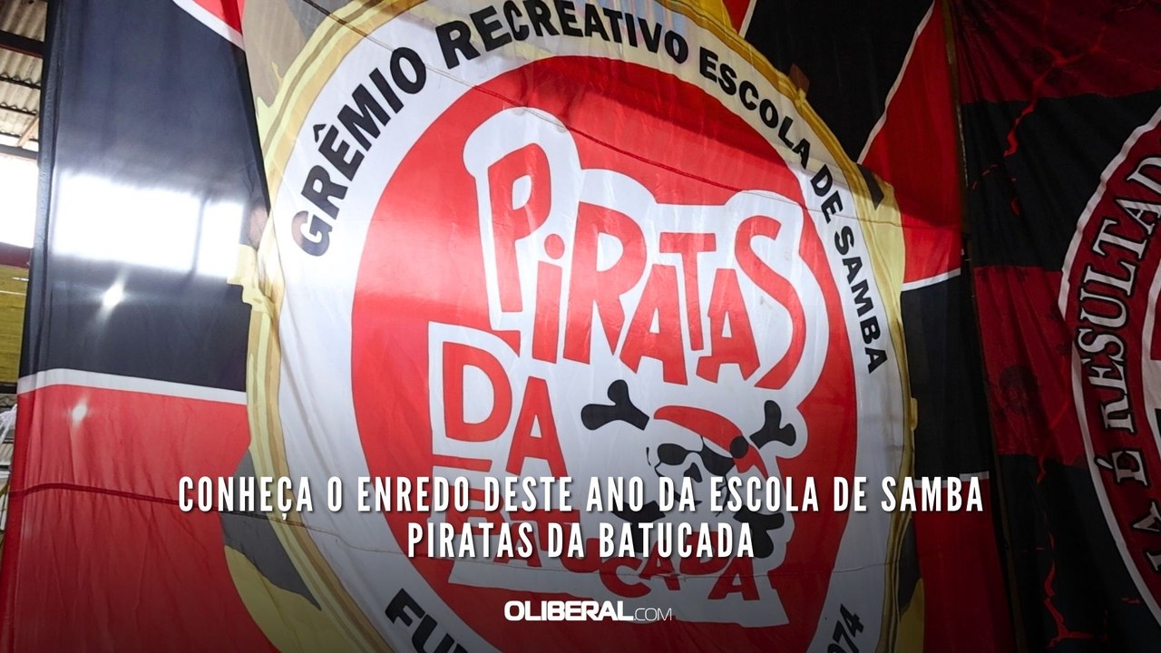 Conheça o enredo deste ano da escola de samba Piratas da Batucada
