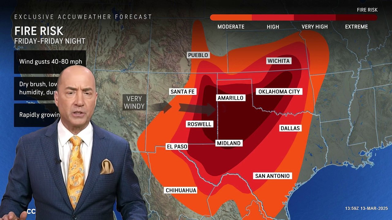 Triple threat of extreme weather on Friday