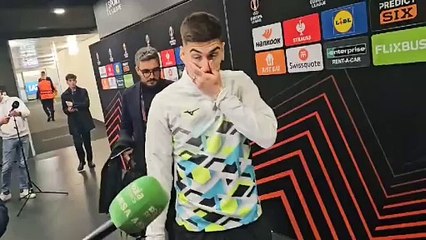 Lazio-Viktoria Plzen, Zaccagni analizza il pareggio in zona mista