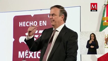 Ebrard dice que con firmeza y sangre fría ante aranceles al acero y aluminio
