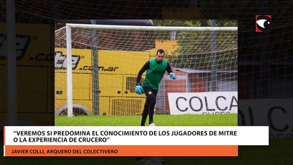 “Veremos si predomina el conocimiento de los jugadores de Mitre o la experiencia de Crucero”