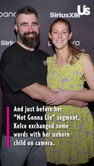 Kylie Kelce’s Podcast Gets Interrupted By Unborn Baby Girl
