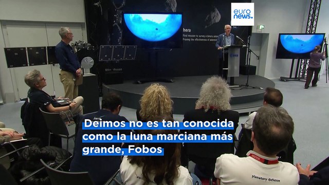 Una sonda espacial de la ESA capta imágenes detalladas de Marte y sus lunas
