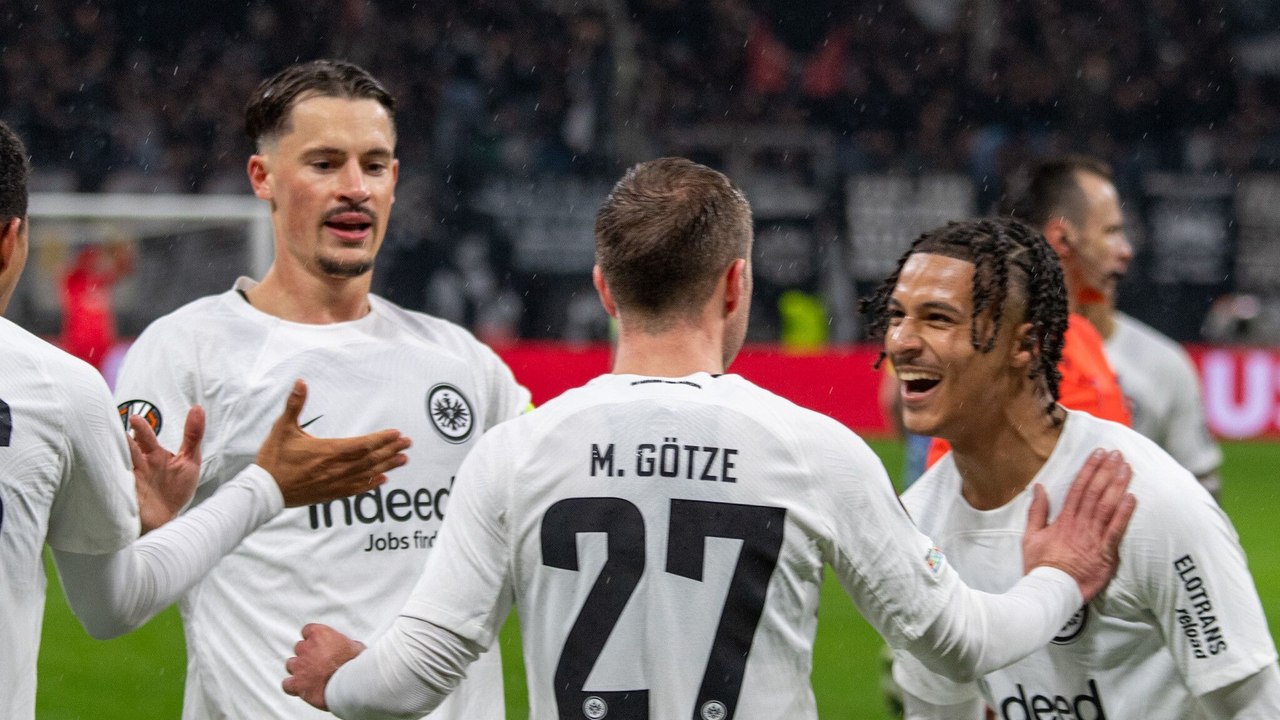 'Die perfekte Reaktion': Eintracht antwortet mit vier schönen Toren
