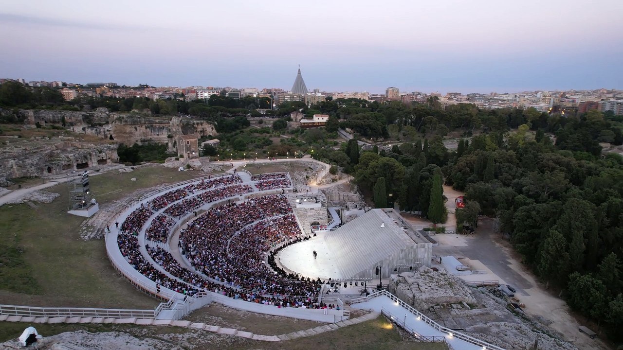 Teatro greco drone