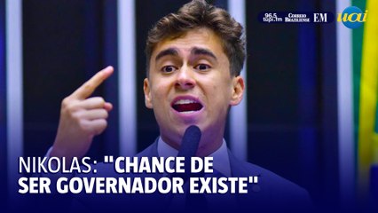Nikolas diz que há chances de disputar o governo de MG em 2026