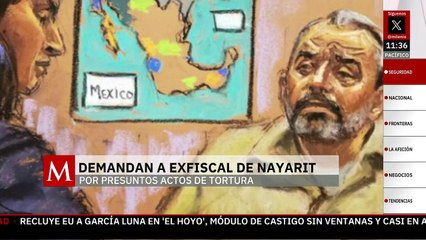 Demandan en EU al exfiscal de Nayarit, Edgar Veytia, por tortura