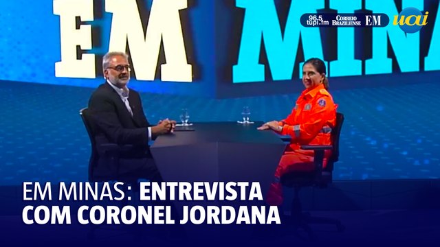 EM Minas recebe Coronel Jordana Filgueiras, do CBMMG