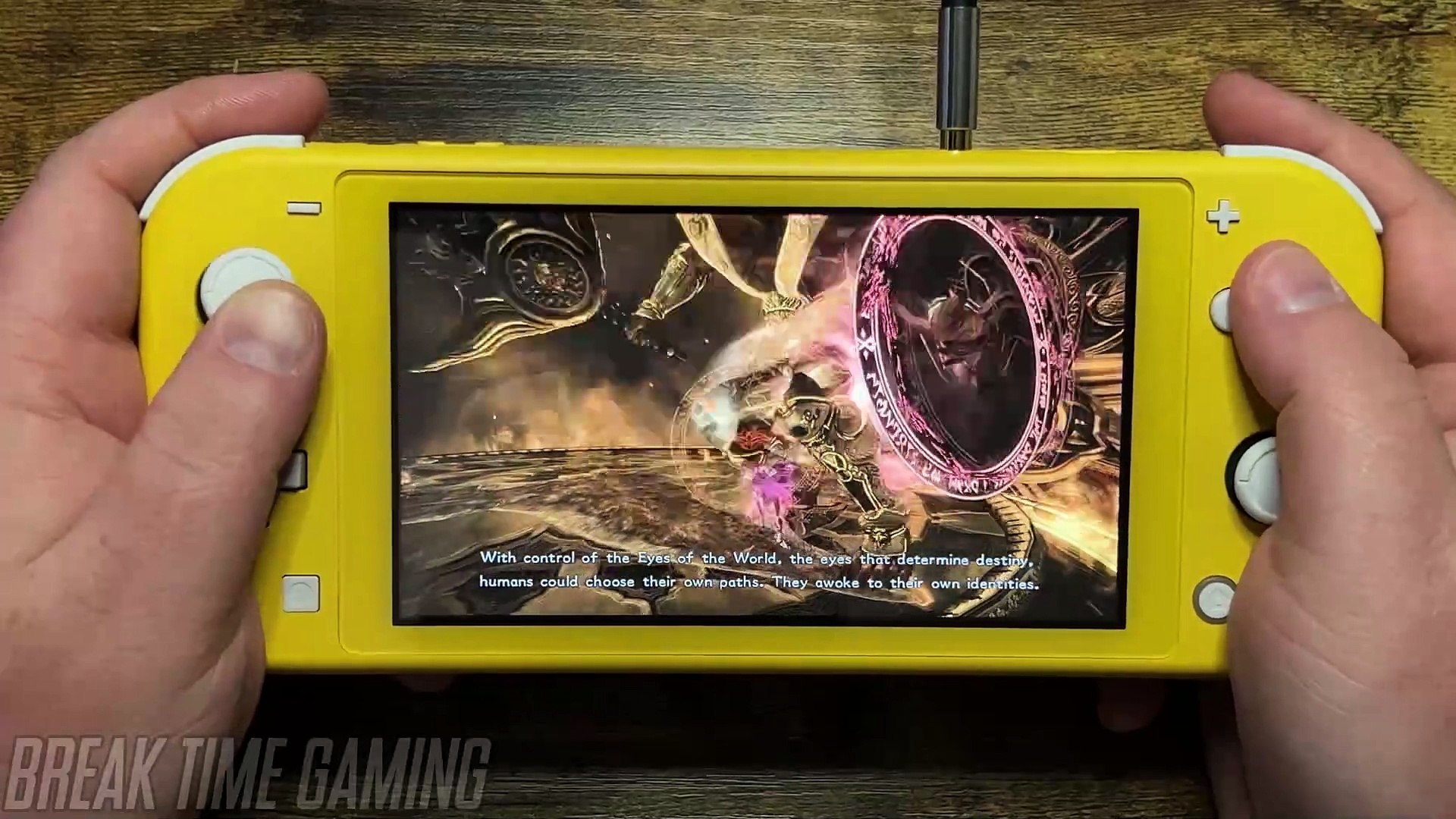 Bayonetta 2 Nintendo Switch Lite Gameplay