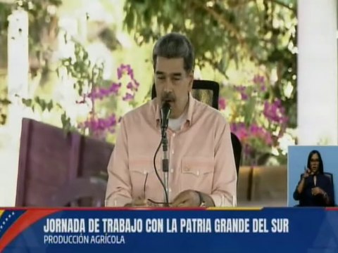 Presidente Nicolás Maduro: Estamos concentrados en la transformación productiva del país