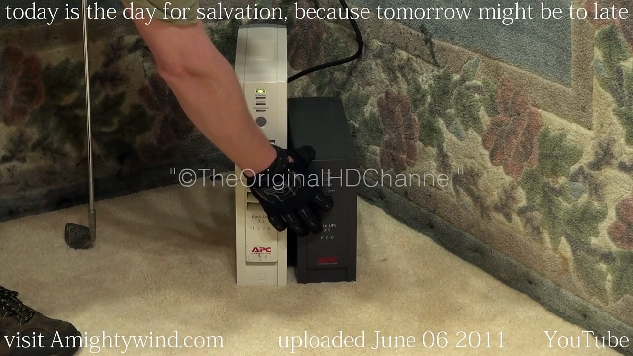 smash extra sparky APC battery back up