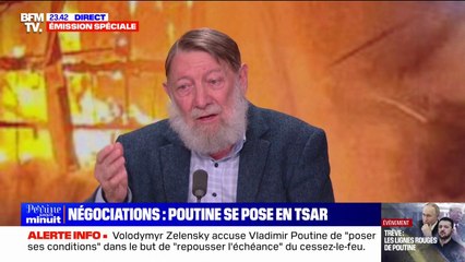 "Il vient pour s'emparer des richesses de l'Ukraine", déclare Stéphane Courtois à propos de Vladimir Poutine