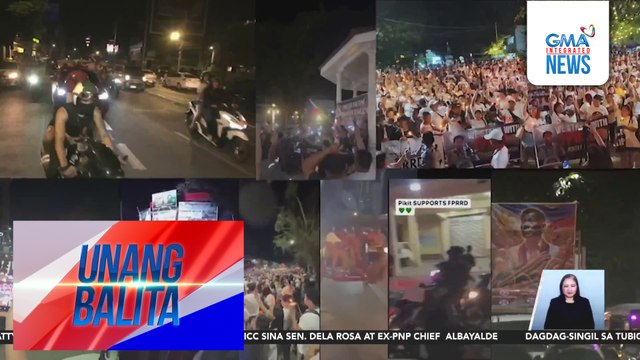 Mga tagasuporta ni FPRRD, nagkaroon ng pagtitipon sa iba't ibang bahagi ng bansa | Unang Balita