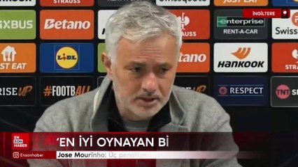 Jose Mourinho: Üç penaltımız verilmedi