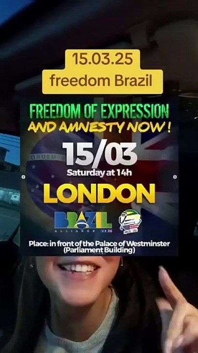 Manifestações pelo mundo a favor da democracia e liberdade no Brasil