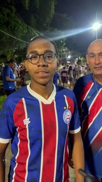 Confiantes! Torcedores do Bahia acreditam em jogo fácil contra o Boston River pela Libertadores