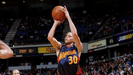 Stephen Curry Records First Career 3-Pointer on 10/30/2009