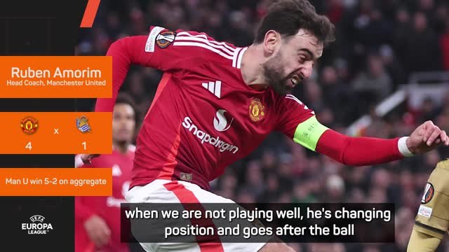 Fernandes deserves trophies - Manchester United boss Amorim