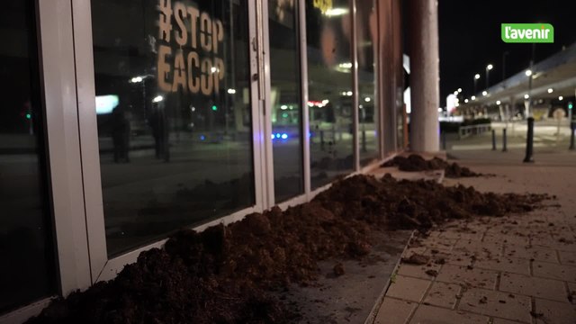 Le bureau de l’assureur Marsh à Bruxelles à nouveau la cible des activistes d’Extinction Rebellion